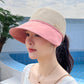 🔥Hot Sale🔥Women's large brim sunscreen hat for beach outing in summer