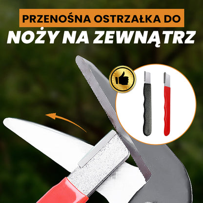 🏆🔪 Przenośna ostrzałka do noży w plenerze ✨