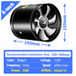 🔥Hot Sale 50% Off🔥Multifunctional Powerful Mute Exhaust Fan