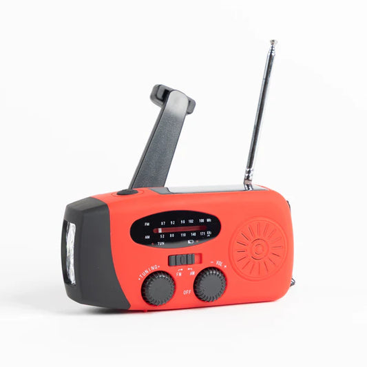 Wielofunkcyjne przenośne radio awaryjne na energię słoneczną