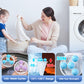 🧺🧼 KUP 1 OTRZYMASZ 2 GRATIS! Pływająca siatkowa torba na kłaczki – Wyłapuje włosy i kłaczki, wielokrotnego użytku, chroni pralkę i odpływ. 🚿✨
