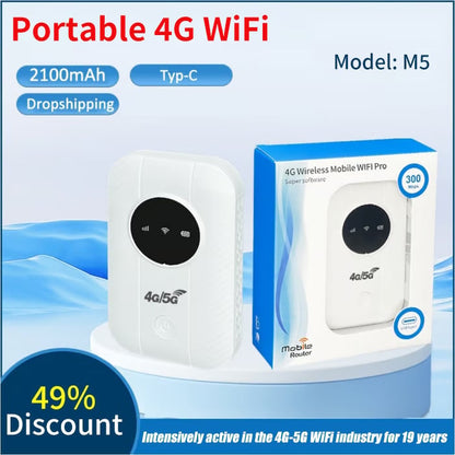 🔥Last Day Promotion 49% OFF🔥Portable 4G WiFi