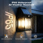 ☀️ 50% RABATU 🌙 | Lampa ścienna zasilana energią słoneczną – czujnik ruchu i odporność na warunki atmosferyczne
