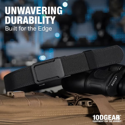 Wzmocniony, dwuwarstwowy taktyczny pas nylonowy z automatyczną klamrą – wersja ulepszona
