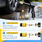 💪 OSTATNI DZIEŃ! KUP 2, OTRZYMAJ 1 GRATIS!! 🏆 JetSmart™ Ulepszona wysokociśnieniowa pistolet wodny 💦 Ergonomiczny uchwyt • Dysza • Wąż w zestawie – Mocne mycie samochodu 🚗 Podlewanie ogrodu 🌻 Łatwy w użyciu! 👍