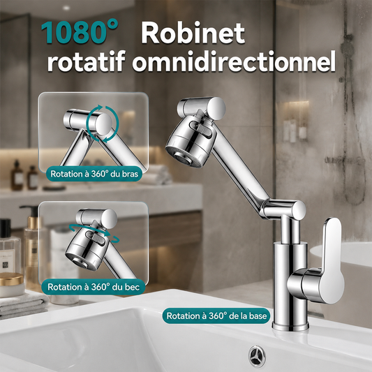 Głowica baterii mechanicznej, obrotowa 360°