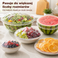✨🥗 💥Worki do przechowywania świeżości – 100 szt. wielokrotnego użytku, PEHD/PEBD i elastyczne.