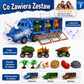 🦖🚚 Interaktywna ciężarówka transportowa dinozaurów: poruszająca przygoda i rozwój umiejętności ✨🧠