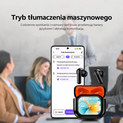 Nowe słuchawki tłumaczące Bluetooth z ANC – 2026