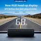 🚗🛰️ Head-Up Display (HUD) Auto-GPS Cyfrowy prędkościomierz – miej oczy na drodze, unikaj mandatów. 50% ZNIŻKI!