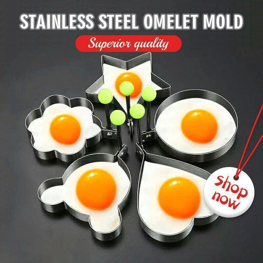 Foremki do omletów ze stali nierdzewnej