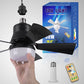 🔥sale 49%OFF-🎁2-IN-1 PORTABLE CEILING FAN & LIGHT with Remote Control