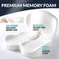 💎 50% ZNIŻKI! 💎 Antypoślizgowa poduszka na siedzenie z pianki memory foam – ulga w bólu rwy kulszowej, oddychająca siatka i uniwersalne dopasowanie do samochodu, biura i wózka inwalidzkiego