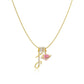 💖 OSTATNI DZIEŃ – 57% ZNIŻKI ✨ Naszyjnik z 3-warstwowym zawieszką z inicjałami od A do Z 🎀 | Personalizowany i elegancki