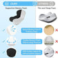 💎 50% ZNIŻKI! 💎 Antypoślizgowa poduszka na siedzenie z pianki memory foam – ulga w bólu rwy kulszowej, oddychająca siatka i uniwersalne dopasowanie do samochodu, biura i wózka inwalidzkiego