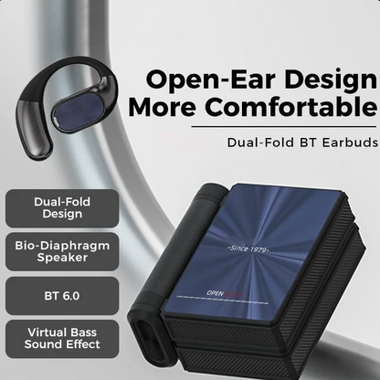 ✨ 50% TANIEJ - OFERTA LIMITOWANA! 🎧   Bezprzewodowe słuchawki Bluetooth 6.0 z redukcją szumów, 145H pracy i wodoszczelnością IPX5