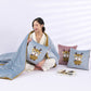 Nice gift*Foldable 2-in-1 quilt pillow