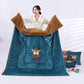 Nice gift*Foldable 2-in-1 quilt pillow