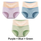 3pcs Women's High Waisted Breathable Antibacterial Soft Underwear