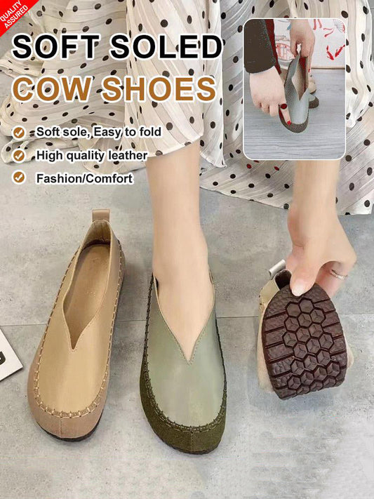 Soft-soled Cow Shoes