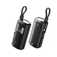 Przenośny power bank 22,5 W z wbudowanymi kablami