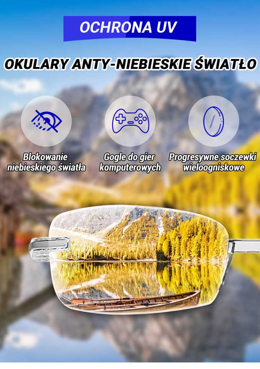 🕶️ Wygodne okulary do czytania z filtrem światła niebieskiego Okulary do czytania🧐