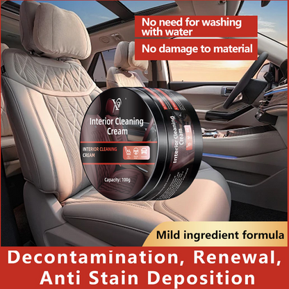 🔥 Oferta ograniczona czasowo🚗 Krem do czyszczenia wnętrza samochodu