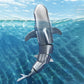 🦈 50% ZNIŻKI TERAZ! 🌊 Zabawka-rekin nurkujący zdalnie sterowany – Realistyczne pływanie i wodoodporny – Interaktywny prezent do basenu i kąpieli dla dzieci 🎁