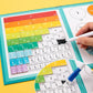 🏅Magnetyczna książeczka edukacyjna - Puzzle ułamkowe Montessori