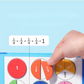 🏅Magnetyczna książeczka edukacyjna - Puzzle ułamkowe Montessori