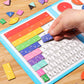 🏅Magnetyczna książeczka edukacyjna - Puzzle ułamkowe Montessori