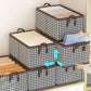📦 Składane Pudełko na Ubrania do Przechowywania - Wzmocniona Konstrukcja, Uchwyty - Oszczędność Miejsca, Łatwa Organizacja Twojej Garderoby! 🏠