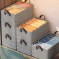 📦 Składane Pudełko na Ubrania do Przechowywania - Wzmocniona Konstrukcja, Uchwyty - Oszczędność Miejsca, Łatwa Organizacja Twojej Garderoby! 🏠