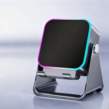 Bezprzewodowy głośnik Bluetooth z regulowanym uchwytem na telefon komórkowy