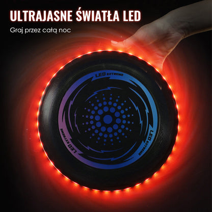 GlowSpin™-Świecący Dysk Latający LED do Gier Nocnych