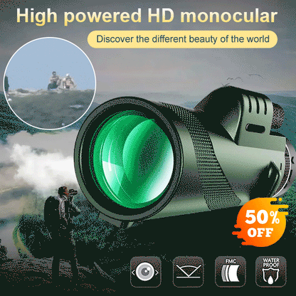 Monokular - 50-krotne powiększenie