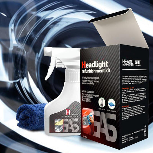 ⏳TERAZ 50% TANIEJ🔥Zestaw do renowacji lamp samochodowych oraz preparat do krystalizacji powłoki🚗✨