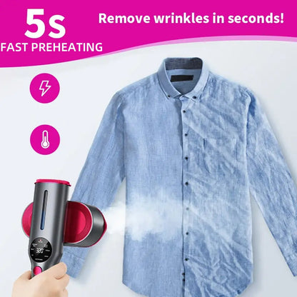 RĘCZNA PAROWNICA DO PRASOWANIA – SZYBKA, SKUTECZNA I BEZPIECZNA DLA WSZYSTKICH TKANIN! 🧵