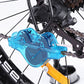 🚴‍Czyszczacz łańcuchów rowerowych – zestaw do głębokiego czyszczenia z wbudowaną wielokrotnego użytku głowicą szczotkową 🔧💦