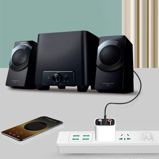 Hi-Fi Stereo Bluetooth Adapter Audio z Wyjściem AUX/RCA