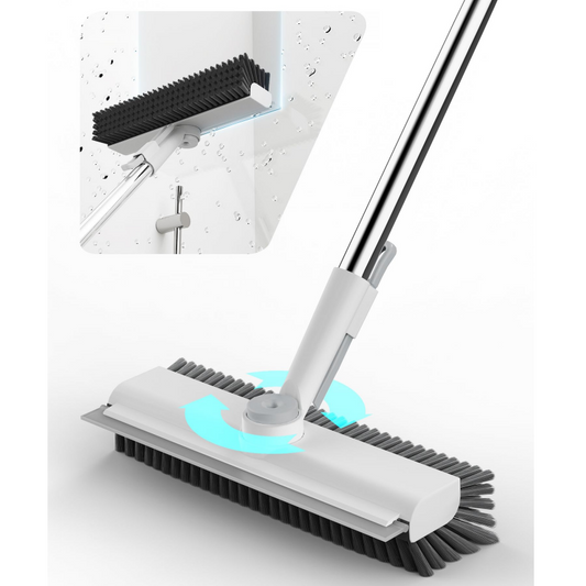 3-w-1 Szczotka do Szorowania Podłóg z Długim Uchwytem