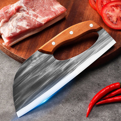 📢📢 50% ZNIŻKI!! 🔪 Wielofunkcyjny, oszczędzający siłę nóż kuchenny ze stali nierdzewnej ✨
