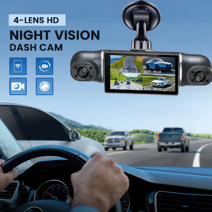 🔥 GORĄCA WYPRZEDAŻ 2026 💞 50 000+ SPRZEDANYCH! 📹🚗 360° kamera parkingowa Eagle Eye – widok dookoła, bez martwych pól. 1080P HD, nagrywanie pętlowe. Parkuj z pewnością siebie. 🛡️🌙