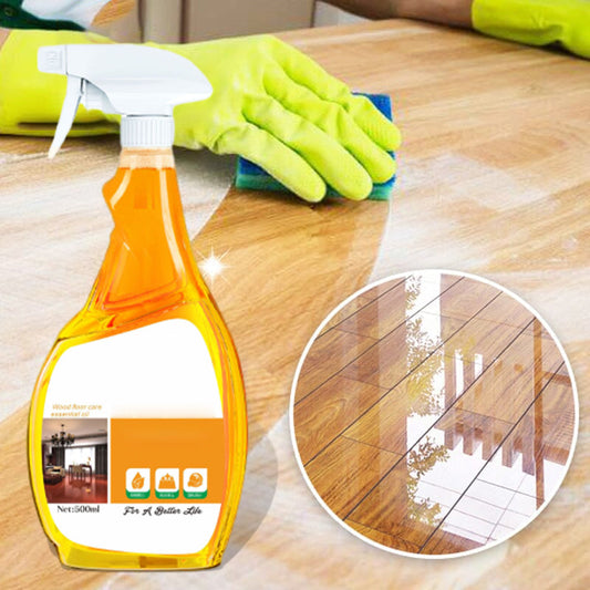 Erielly® ScratchErase Beeswax Wood Floor Spray – Cleans, Restores Shine & Removes Scratches