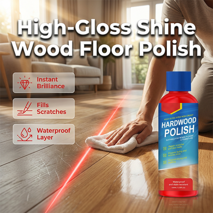✨ Odnów i zabezpiecz swoje drewniane podłogi – Natychmiastowy, wysoki połysk dla domowych powierzchni! ✨