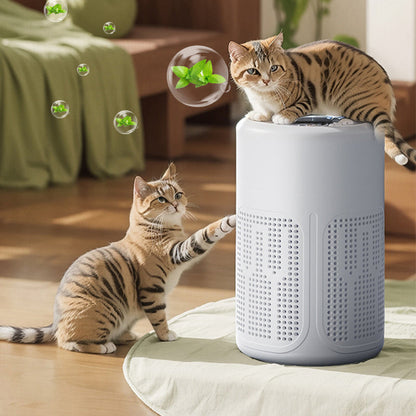🌬️ Kompaktowy domowy oczyszczacz powietrza – cichy, energooszczędny🏠