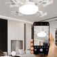 🌀Nowy wentylator sufitowy z lampą na gniazdo E27 – cichy wentylator LED 2‑w‑1 z pilotem, energooszczędne połączenie chłodzenia i oświetlenia do domu i sypialni
