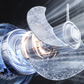 Nowoczesna lampa sufitowa LED 2‑w‑1 z wentylatorem