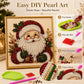 ⚡50 TYS. SPRZEDANYCH!🎅🧘 Relaksujący i przyjazny dla początkujących - 🎨💎Zestaw DIY na Boże Narodzenie - Sztuka z perełkami