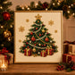 ⚡50 TYS. SPRZEDANYCH!🎅🧘 Relaksujący i przyjazny dla początkujących - 🎨💎Zestaw DIY na Boże Narodzenie - Sztuka z perełkami